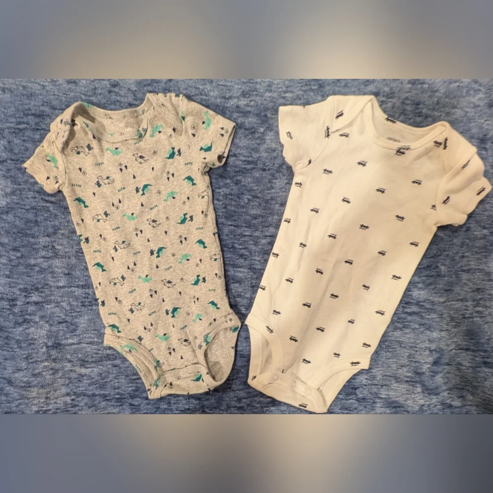Carter's 9M Multicolor Baby Bodysuit Set